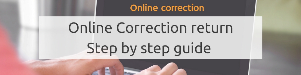 Online TDS Correction return filing