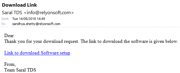 How to install Saral TDS software 2
