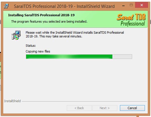 How to install Saral TDS software 8