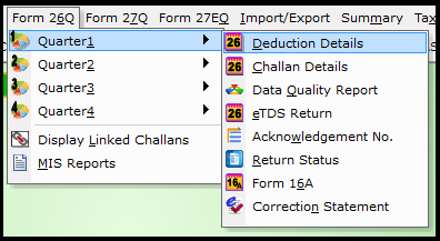 enter deduction details