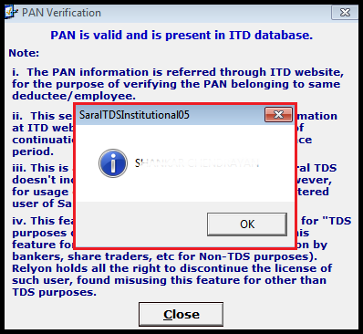 7. Add deductee details - PAN verification through TRACES
