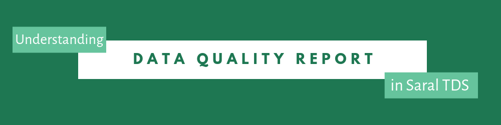 Data Quality Report in Saral TDS - Verify your TDS return before filing