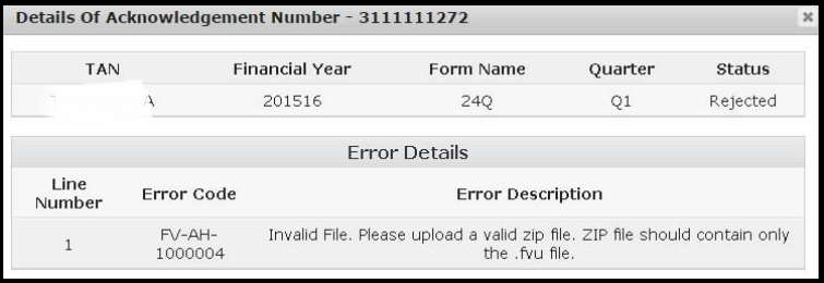 How to e file TDS return 21