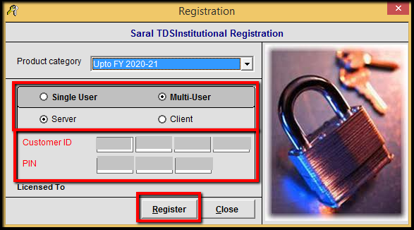 5.1.Registration Renewal in Saral TDS - Multi user.