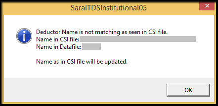 8.1.E-TDS Return Generation in Saral TDS-.csi file