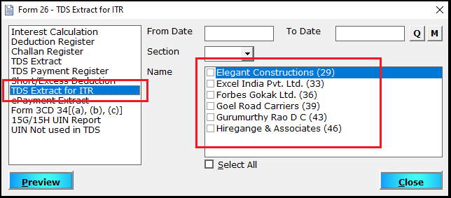 4.Tds Extract